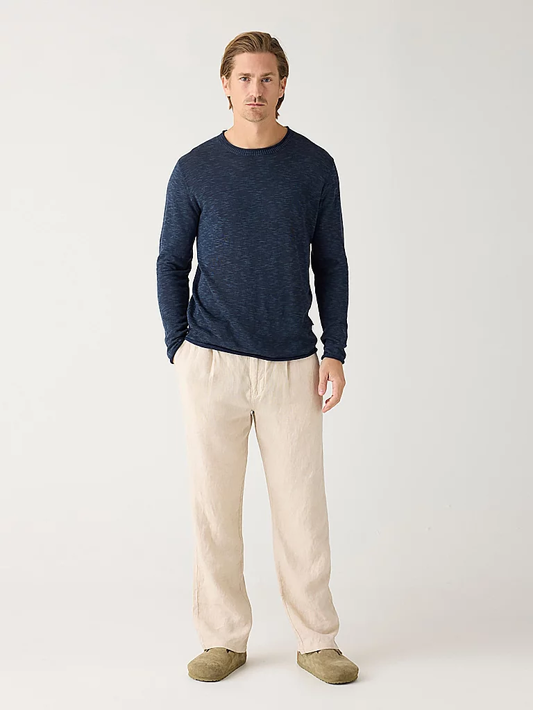 KNOWLEDGE COTTON APPAREL Leinenhose  beige | L